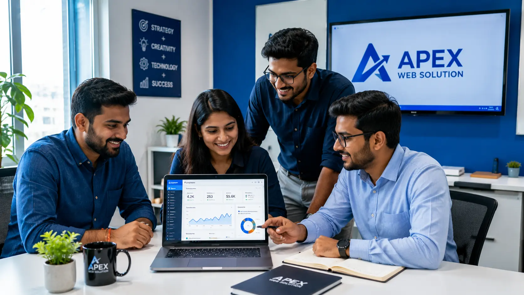 Apex Web Solution Muzaffarpur Digital Marketing Team