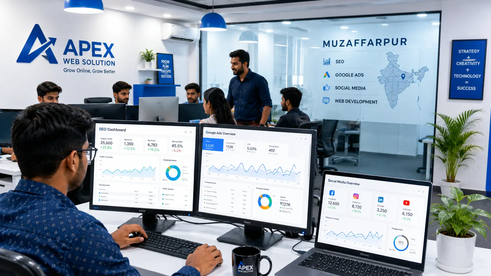 Best Digital Marketing Agency in Muzaffarpur for SEO, Website Design and Online Business Growth